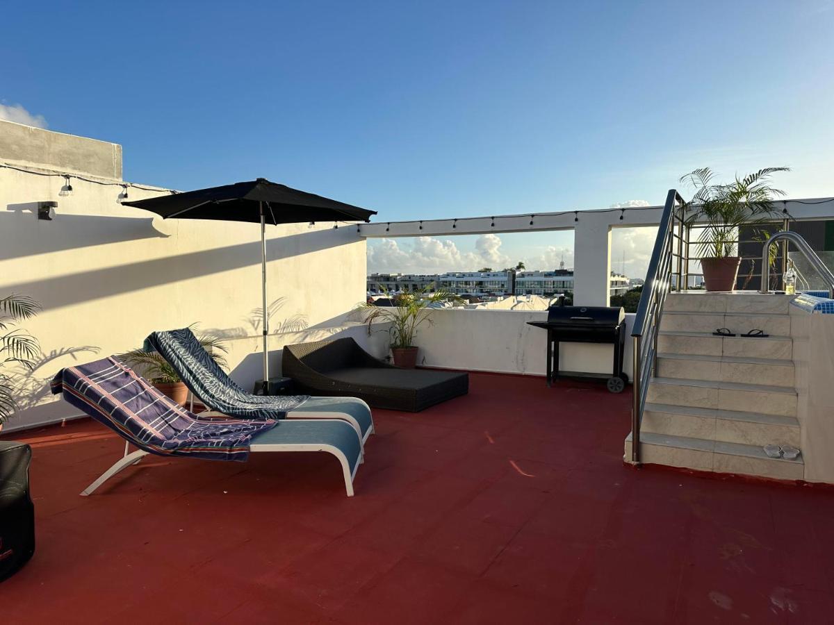 Mayasol Con Rooftop E Piscina Privata Плая-дель-Кармен Экстерьер фото