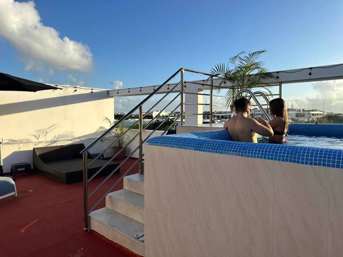 Mayasol Con Rooftop E Piscina Privata Плая-дель-Кармен Экстерьер фото